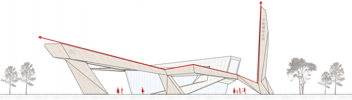 BIM建筑|武汉万科城市之光展示中心 / 上海天华建筑设计