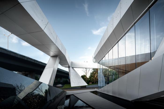 BIM建筑|武汉万科城市之光展示中心 / 上海天华建筑设计