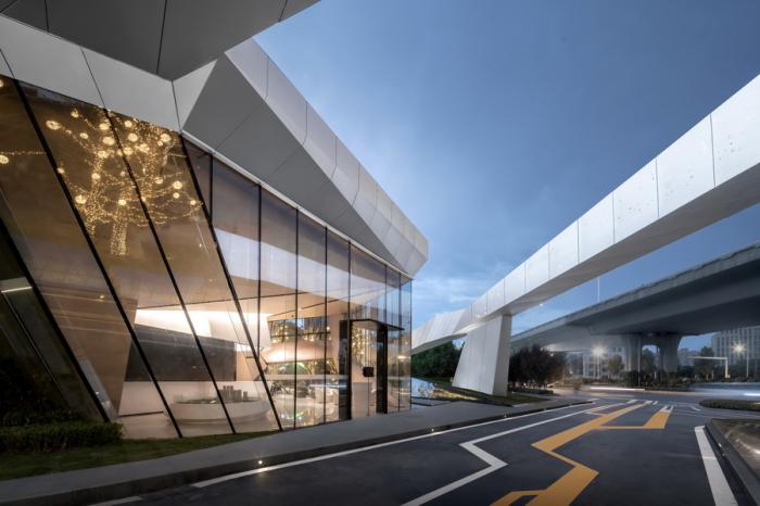 BIM建筑|武汉万科城市之光展示中心 / 上海天华建筑设计