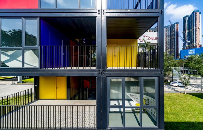 BIM建筑|积木公寓 / 何川建筑工作室，深圳大学