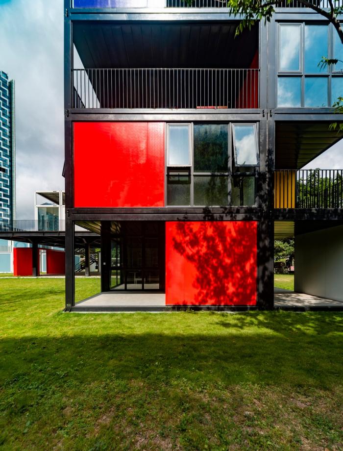 BIM建筑|积木公寓 / 何川建筑工作室，深圳大学