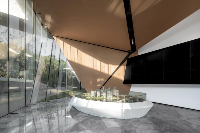 BIM建筑|武汉万科城市之光展示中心 / 上海天华建筑设计