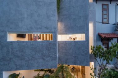 BIM建筑|与自然共居，越南百叶窗住宅 / Limdim House Studio-BIM建筑网