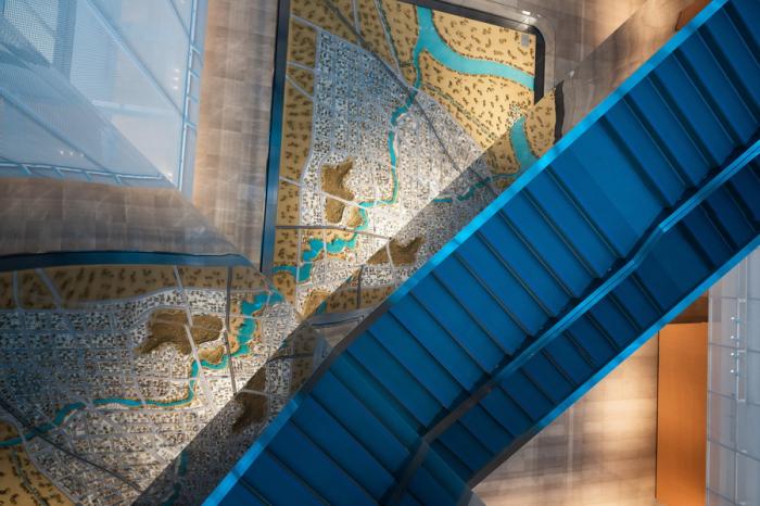 BIM建筑|荒野上的汉白玉——水发·信息小镇产业展示中心 / aoe|事建组