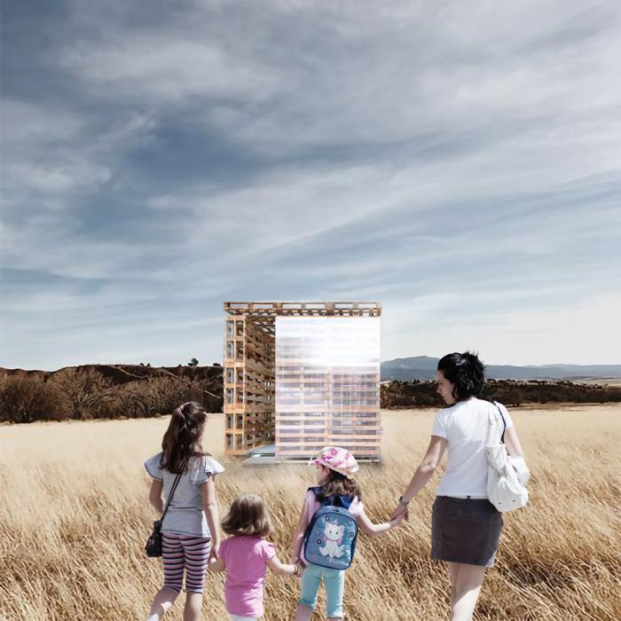 BIM建筑|6小时建造，48小时展示，一次轻型装配式建造实验 / 袁野建筑工作室