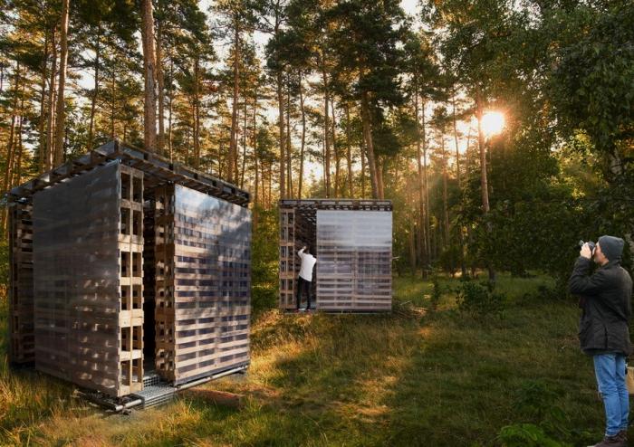 BIM建筑|6小时建造，48小时展示，一次轻型装配式建造实验 / 袁野建筑工作室