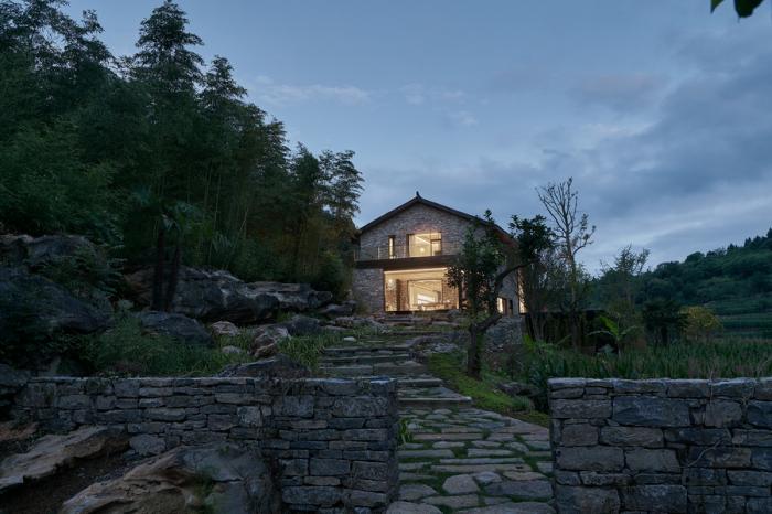 BIM建筑|南岔湾·石屋部落民宿 / 中国美术学院风景建筑设计研究总院