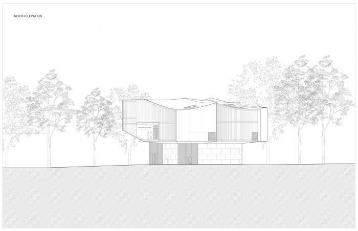 BIM建筑|轻盈飞动，绕古树而生，温特视觉艺术楼 / 斯蒂文·霍尔建筑事务所
