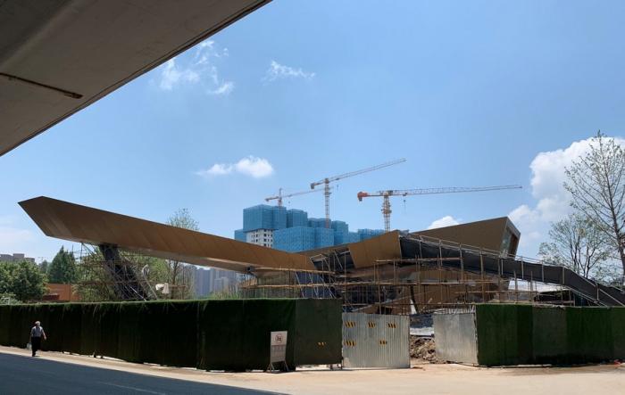 BIM建筑|武汉万科城市之光展示中心 / 上海天华建筑设计