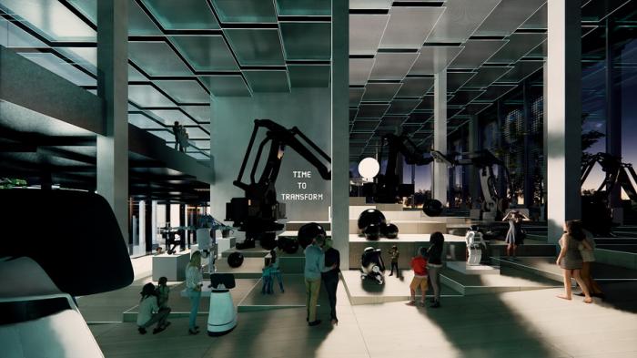 BIM建筑|BIG公布特斯联科技AI CITY重庆项目设计方案