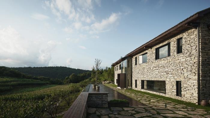 BIM建筑|南岔湾·石屋部落民宿 / 中国美术学院风景建筑设计研究总院