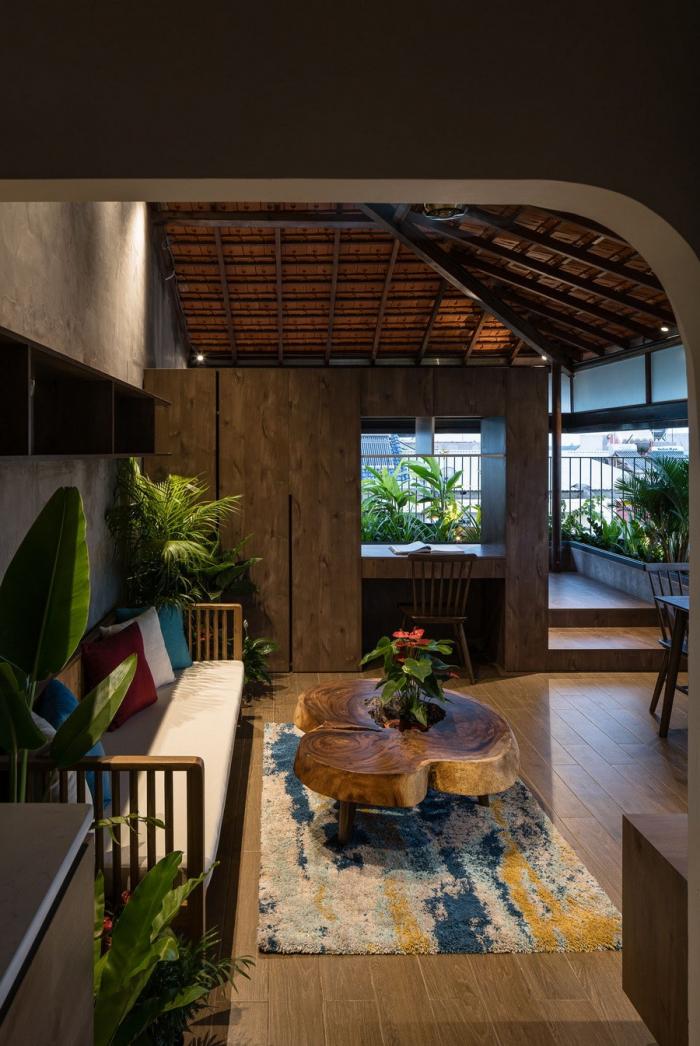 BIM建筑|越南戴安公寓，街角“楼中房” / H.2