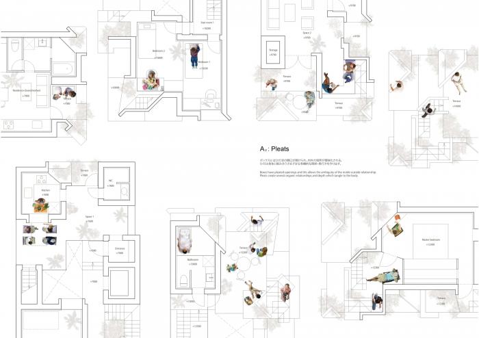 BIM建筑|像树一样生长延伸：日本丰岛画廊住宅 / 平田晃久建筑事务所