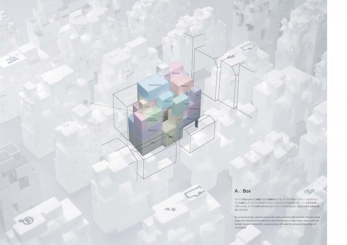 BIM建筑|像树一样生长延伸：日本丰岛画廊住宅 / 平田晃久建筑事务所