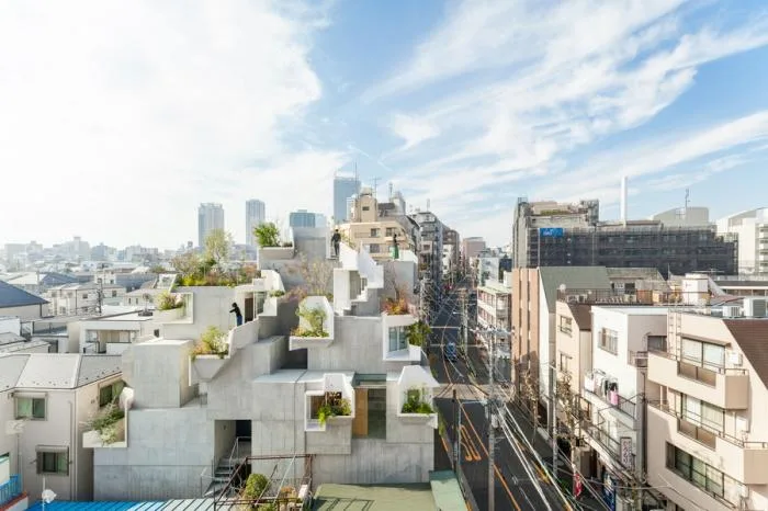 BIM建筑|像树一样生长延伸：日本丰岛画廊住宅 / 平田晃久建筑事务所