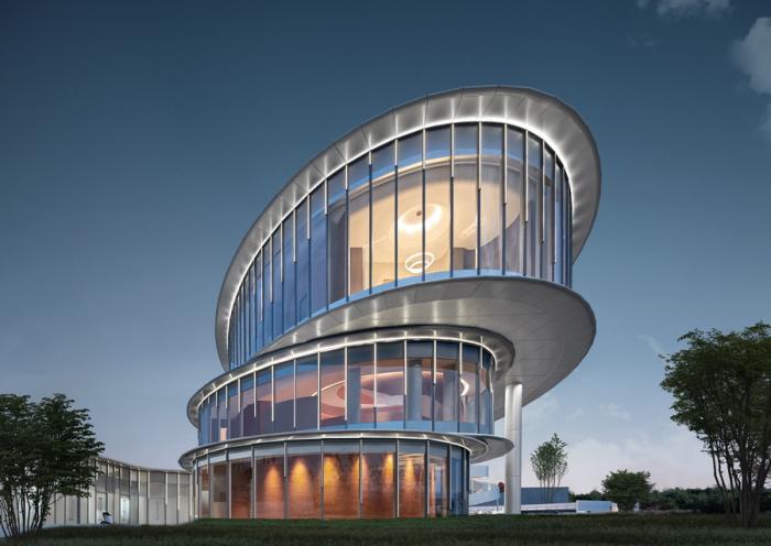 BIM建筑|温州世茂•璀璨瓯江 / 上海齐越建筑设计