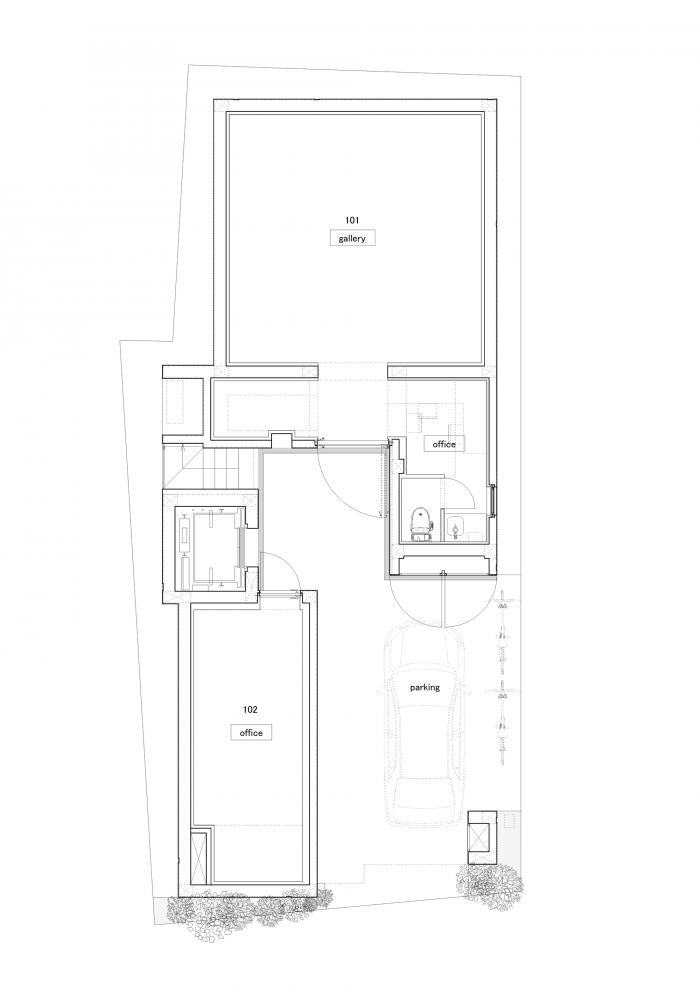 BIM建筑|像树一样生长延伸：日本丰岛画廊住宅 / 平田晃久建筑事务所