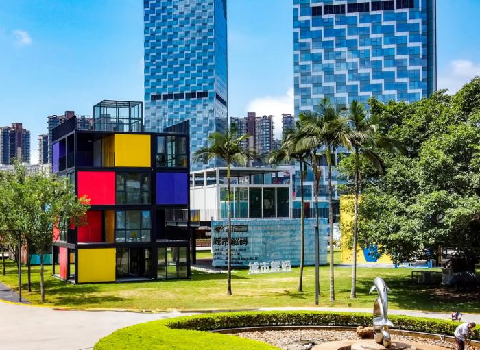 BIM建筑|积木公寓 / 何川建筑工作室，深圳大学