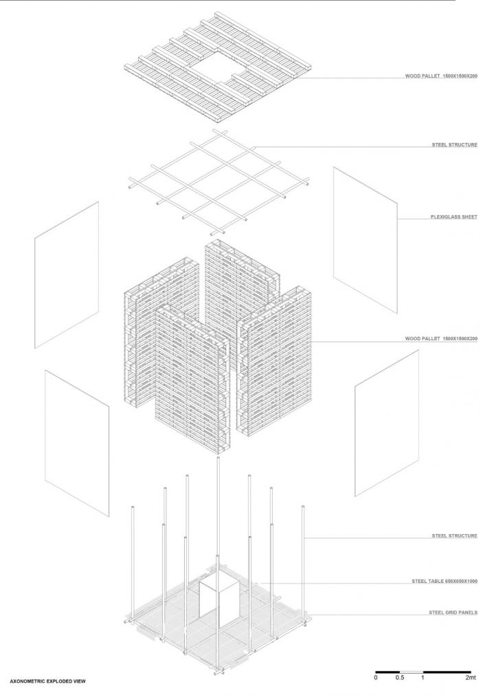 BIM建筑|6小时建造，48小时展示，一次轻型装配式建造实验 / 袁野建筑工作室