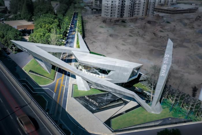 BIM建筑|武汉万科城市之光展示中心 / 上海天华建筑设计