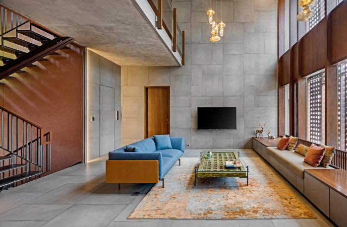 BIM建筑|班加罗尔三角住宅 / Cadence Architects