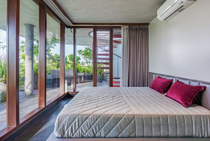 BIM建筑|班加罗尔三角住宅 / Cadence Architects