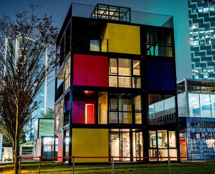 BIM建筑|积木公寓 / 何川建筑工作室，深圳大学