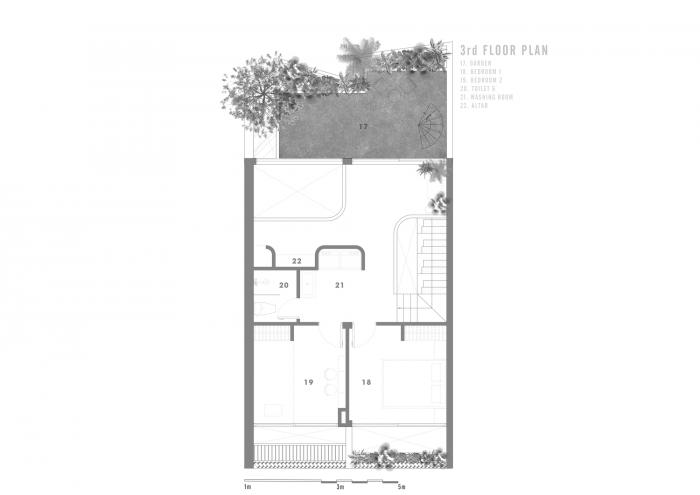 BIM建筑|与自然共居，越南百叶窗住宅 / Limdim House Studio