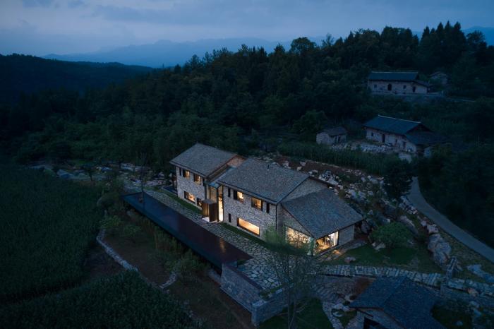 BIM建筑|南岔湾·石屋部落民宿 / 中国美术学院风景建筑设计研究总院