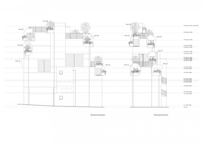 BIM建筑|像树一样生长延伸：日本丰岛画廊住宅 / 平田晃久建筑事务所