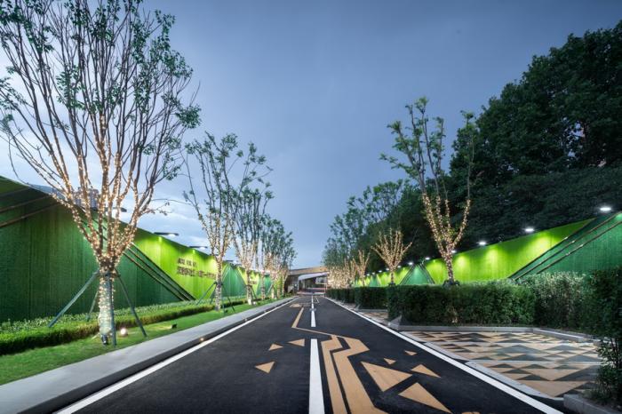 BIM建筑|武汉万科城市之光展示中心 / 上海天华建筑设计