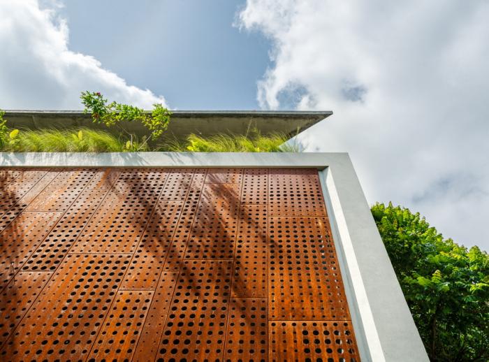 BIM建筑|班加罗尔三角住宅 / Cadence Architects