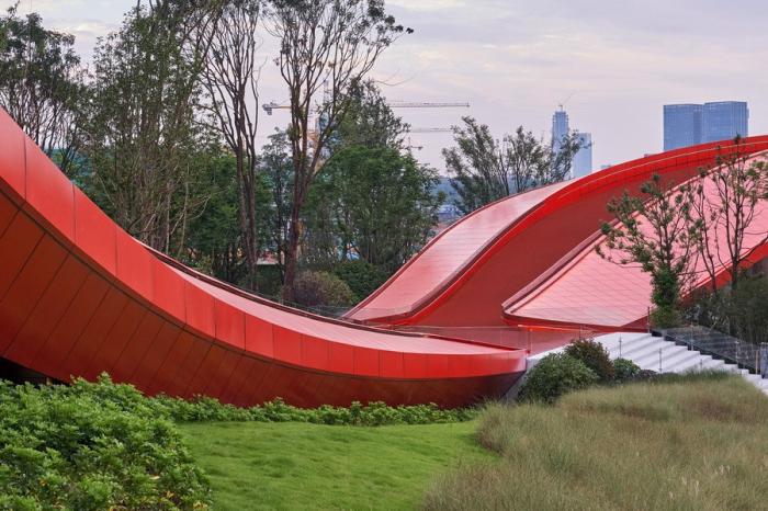 BIM建筑|成都天府“智慧之环” / Powerhouse Company