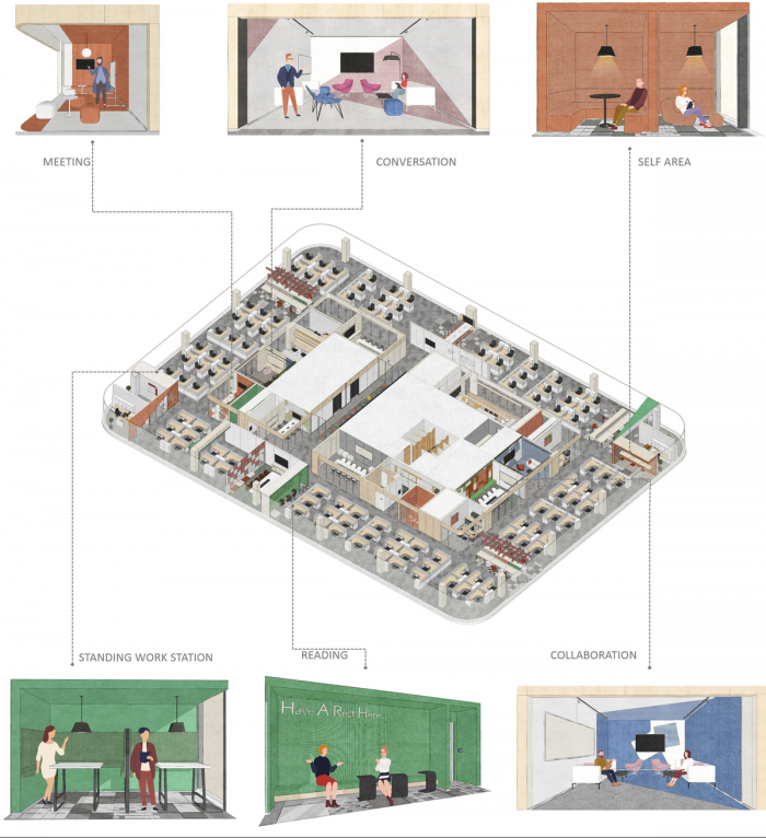 BIM建筑|芯片核丨新思科技武汉总部办公设计 / CCDI悉地国际