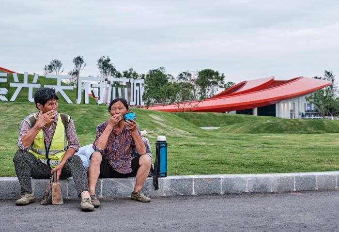 BIM建筑|成都天府“智慧之环” / Powerhouse Company