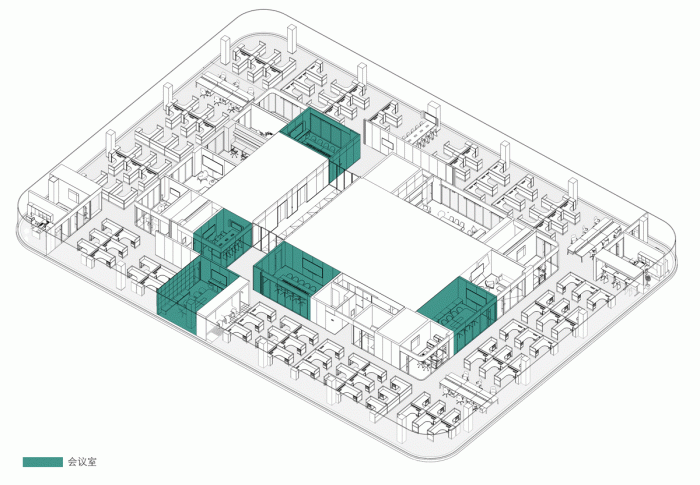 BIM建筑|芯片核丨新思科技武汉总部办公设计 / CCDI悉地国际