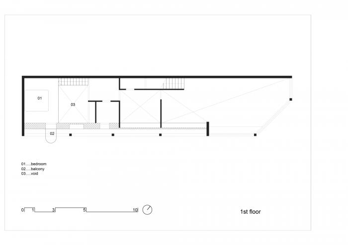 BIM建筑|越南戴安公寓，街角“楼中房” / H.2