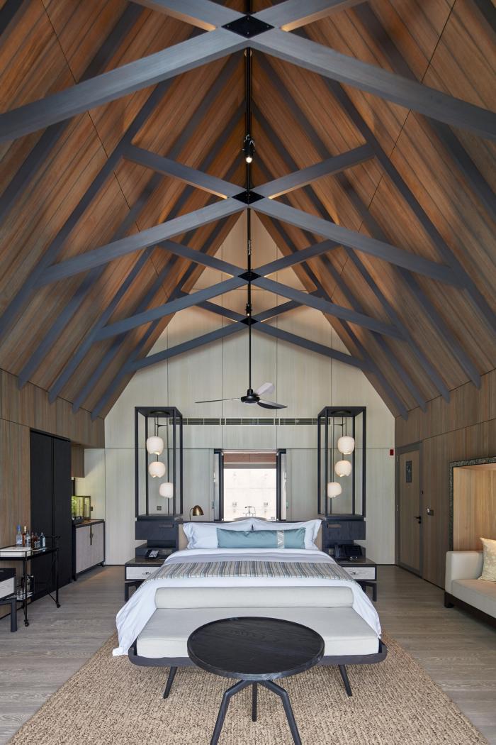 BIM建筑|凝望碧蓝大海的岛屿村落：马尔代夫沃木里瑞吉度假酒店