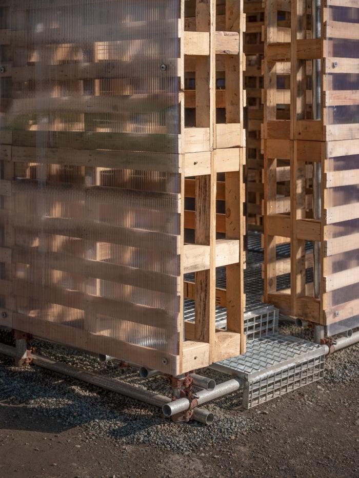 BIM建筑|6小时建造，48小时展示，一次轻型装配式建造实验 / 袁野建筑工作室