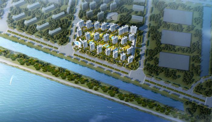 BIM建筑|温州世茂•璀璨瓯江 / 上海齐越建筑设计