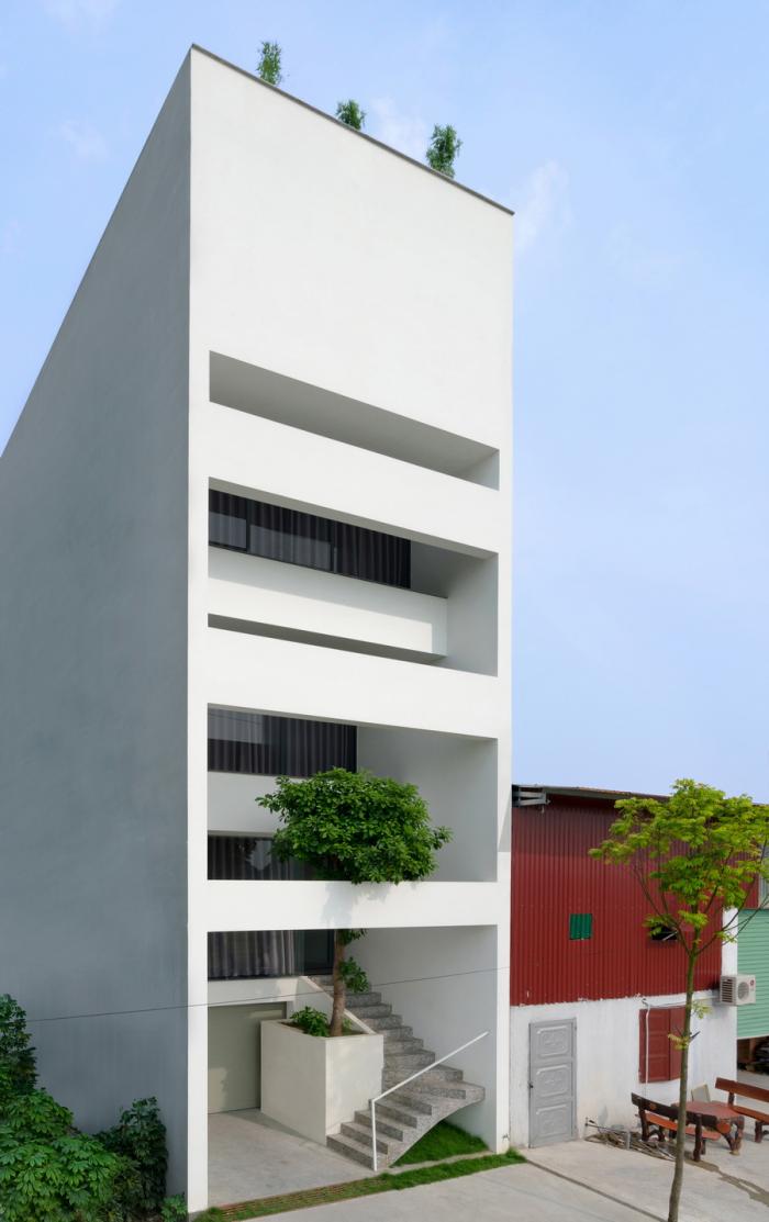 BIM建筑|越南“林中住宅” / Nguyen Khac Phuoc Architects