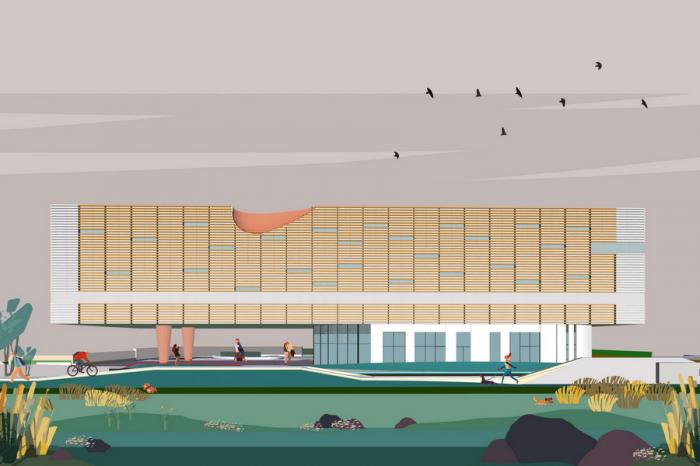 BIM建筑|版权云工作基地——国内首发国家数字音像传播服务平台 / 上海华都建筑规划设计