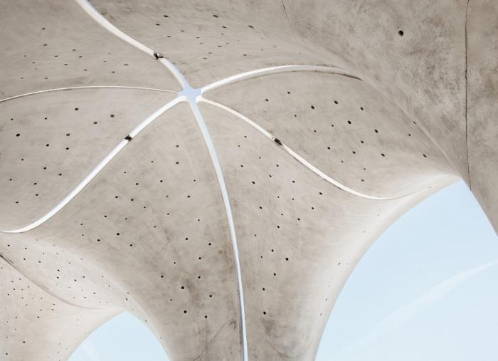 BIM建筑|混凝土“花瓣”展亭——汇流公园 / Lake|Flato Architects