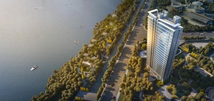 BIM建筑|温州世茂•璀璨瓯江 / 上海齐越建筑设计