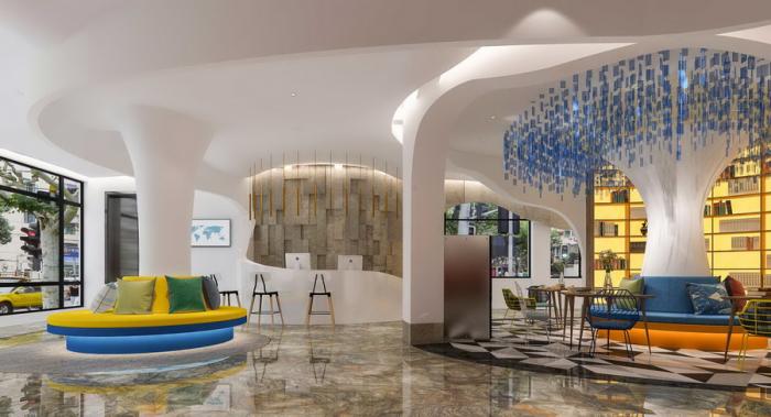 BIM建筑|昆明蝶恋花 · 私悦酒店 / 长空创作