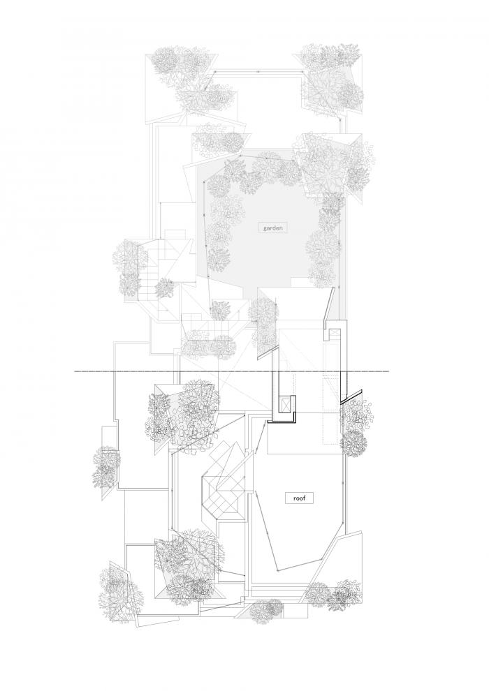 BIM建筑|像树一样生长延伸：日本丰岛画廊住宅 / 平田晃久建筑事务所