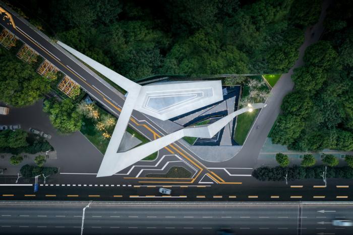 BIM建筑|武汉万科城市之光展示中心 / 上海天华建筑设计