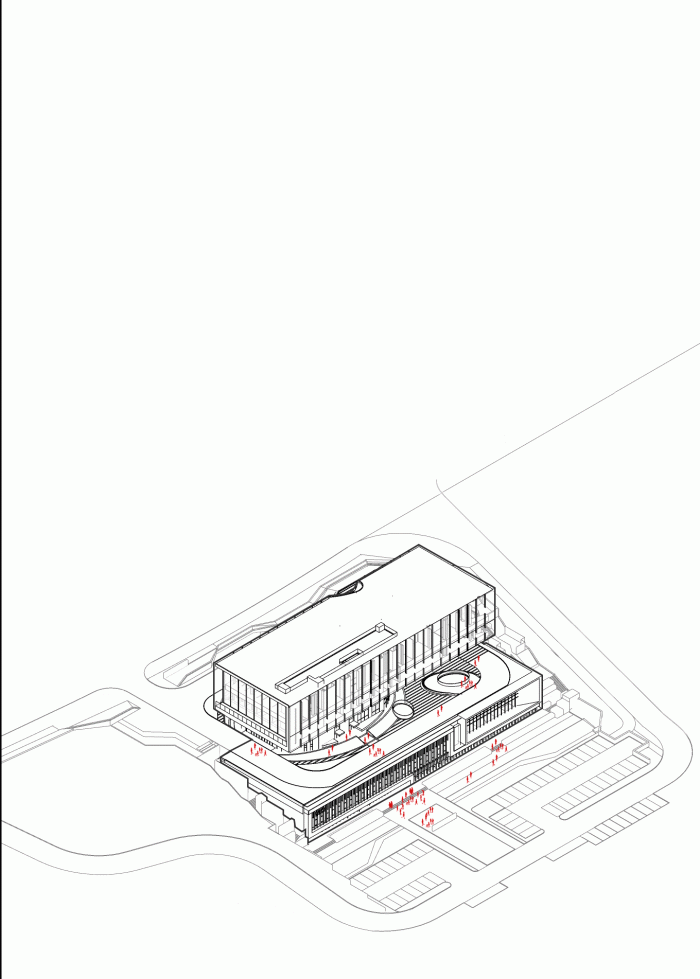 BIM建筑|版权云工作基地——国内首发国家数字音像传播服务平台 / 上海华都建筑规划设计