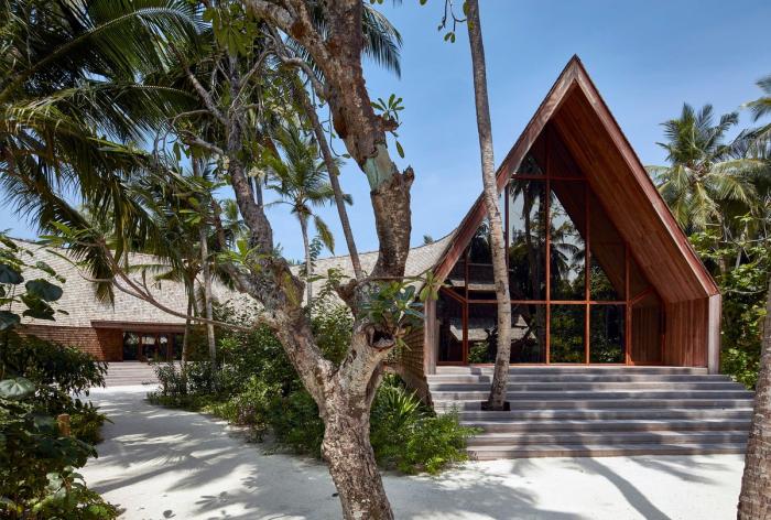 BIM建筑|凝望碧蓝大海的岛屿村落：马尔代夫沃木里瑞吉度假酒店