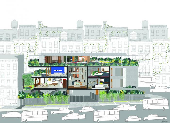 BIM建筑|班加罗尔三角住宅 / Cadence Architects